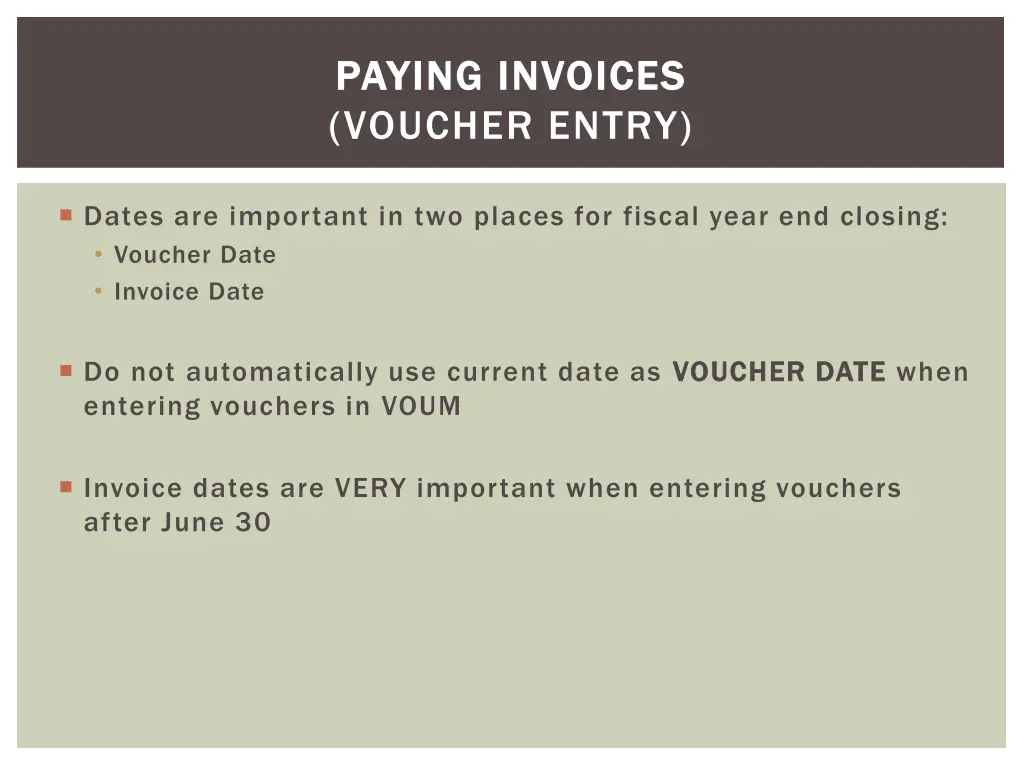 paying invoices paying invoices voucher entry