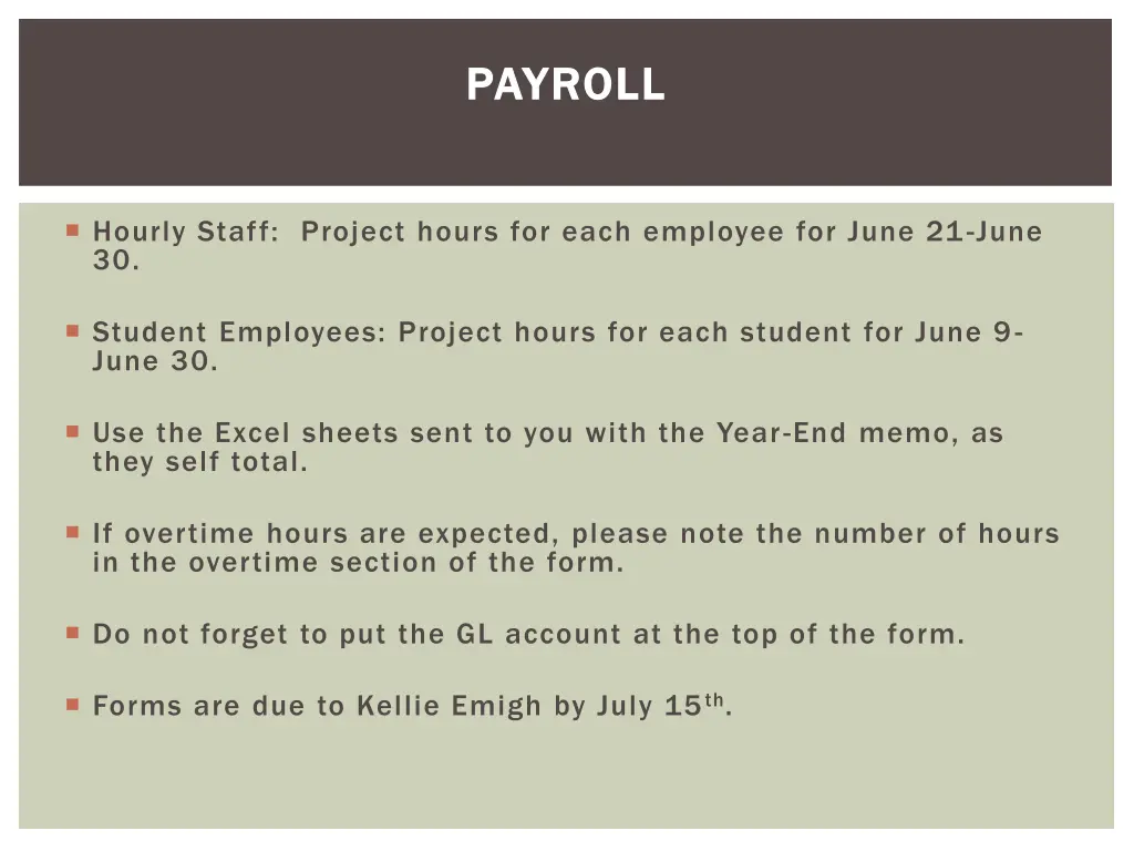 payroll payroll
