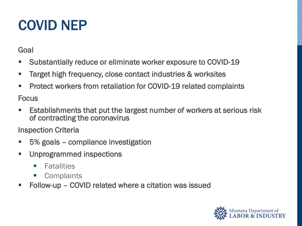 covid nep