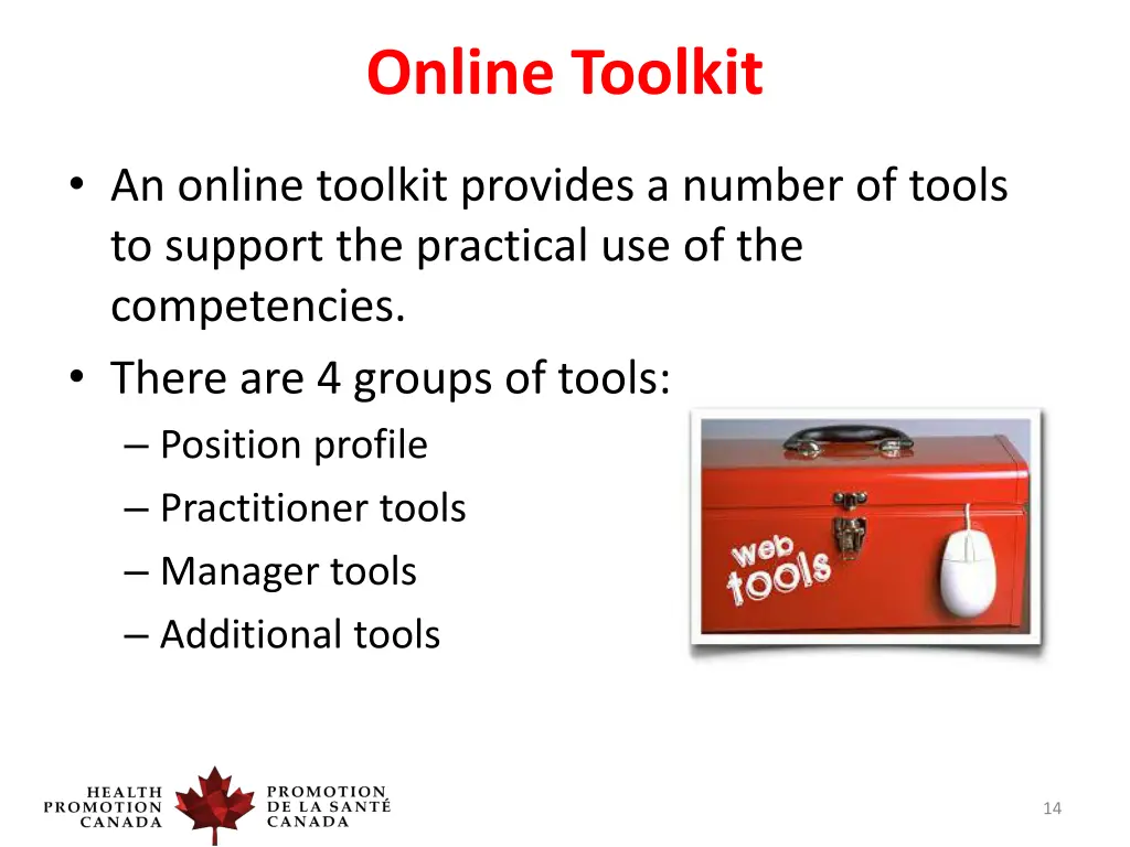 online toolkit