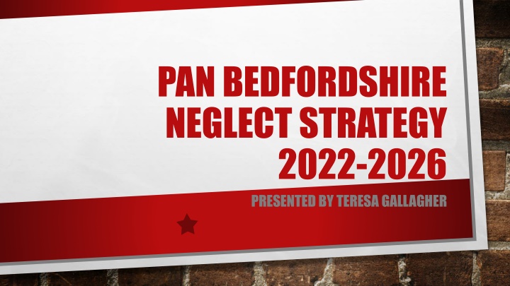 pan bedfordshire neglect strategy 2022 2026
