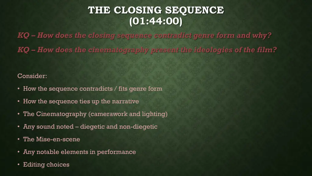 the closing sequence 01 44 00