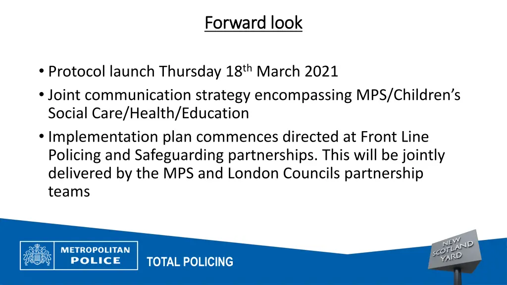 forward look forward look