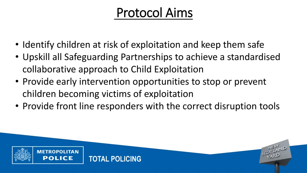 protocol aims protocol aims