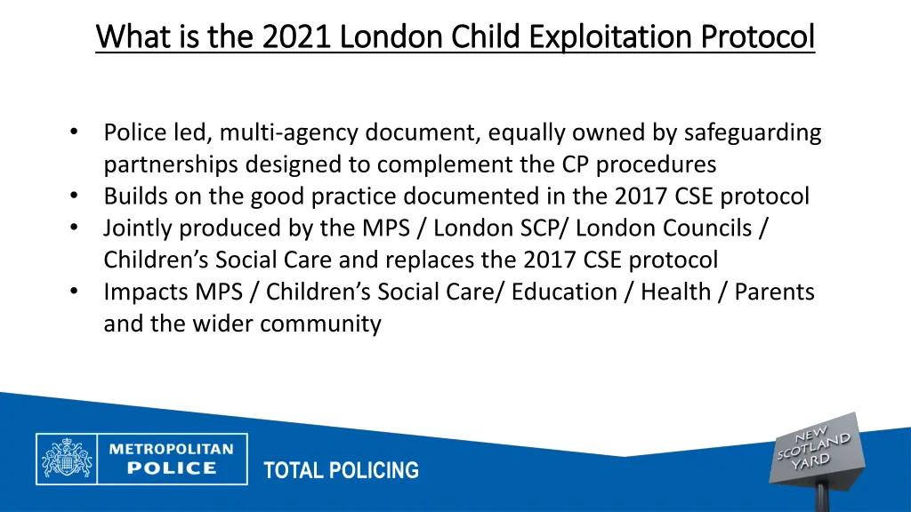 what is the 2021 london child exploitation