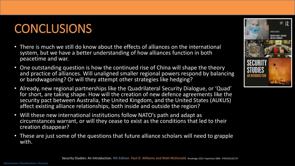 conclusions conclusions