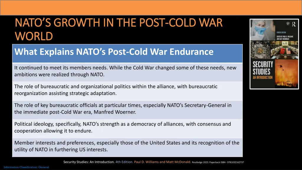 nato s growth in the post nato s growth