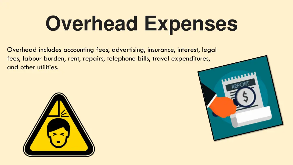 overhead expenses