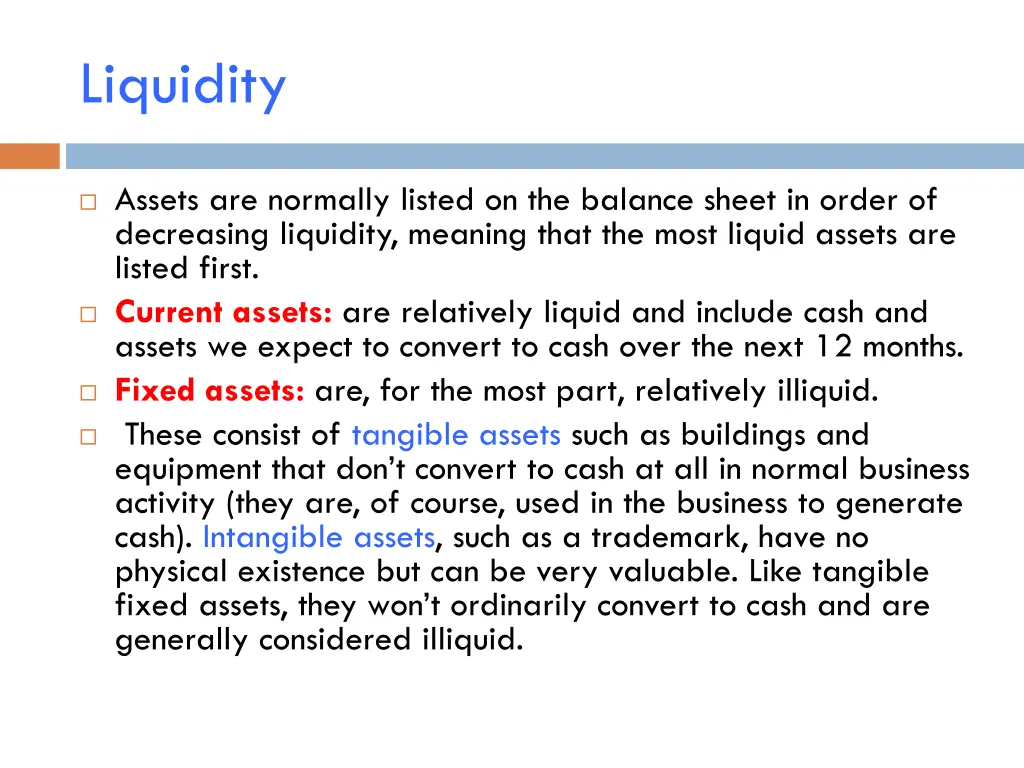 liquidity 1