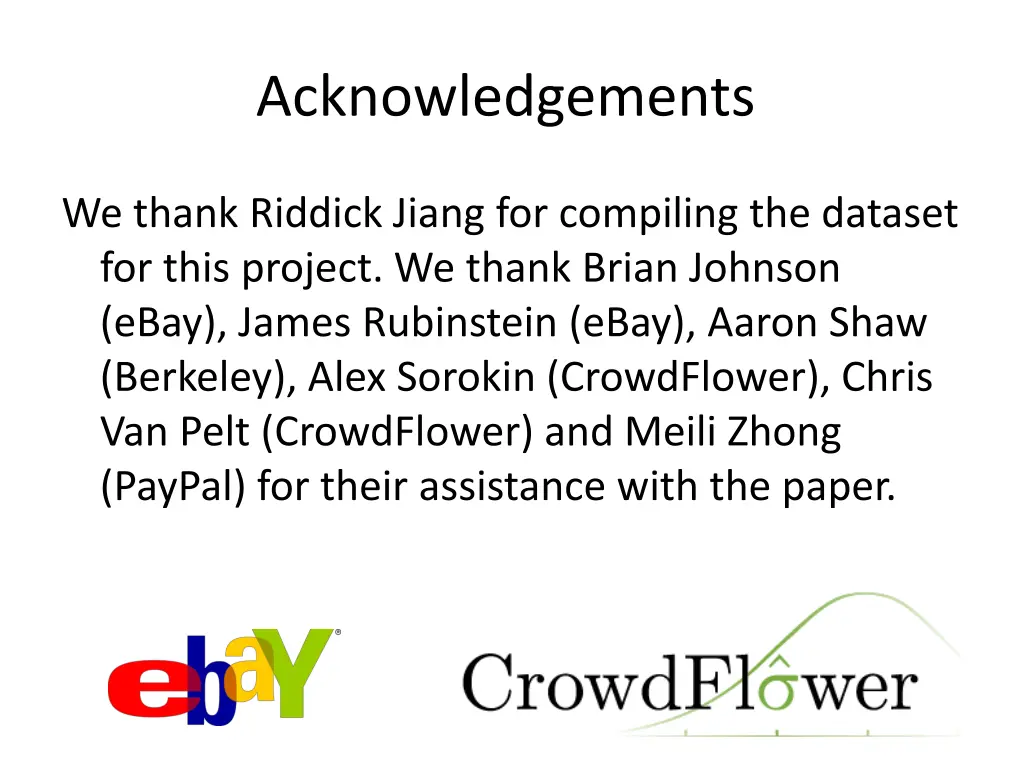 acknowledgements