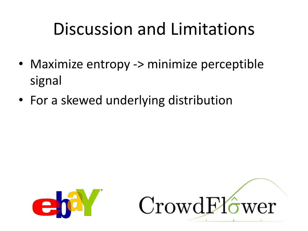 discussion and limitations