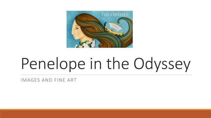 penelope in the odyssey