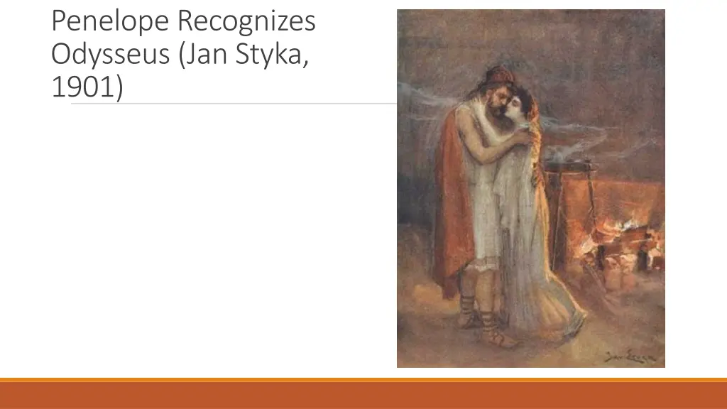 penelope recognizes odysseus jan styka 1901