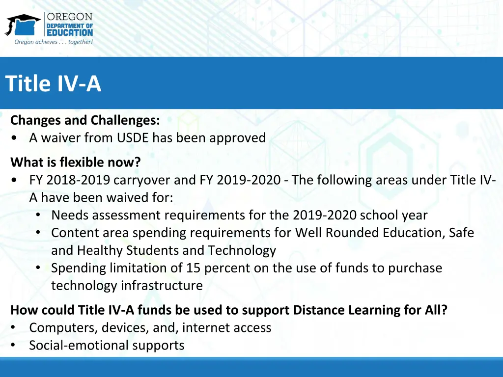 title iv a