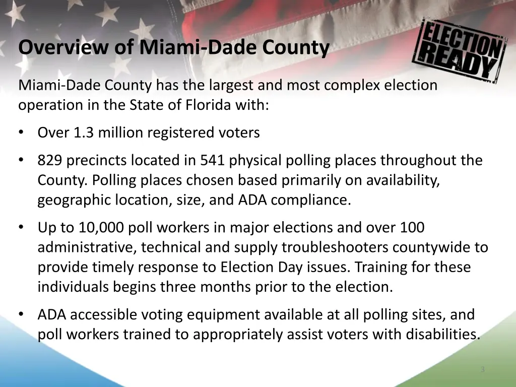 overview of miami dade county