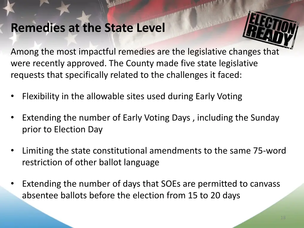 remedies at the state level