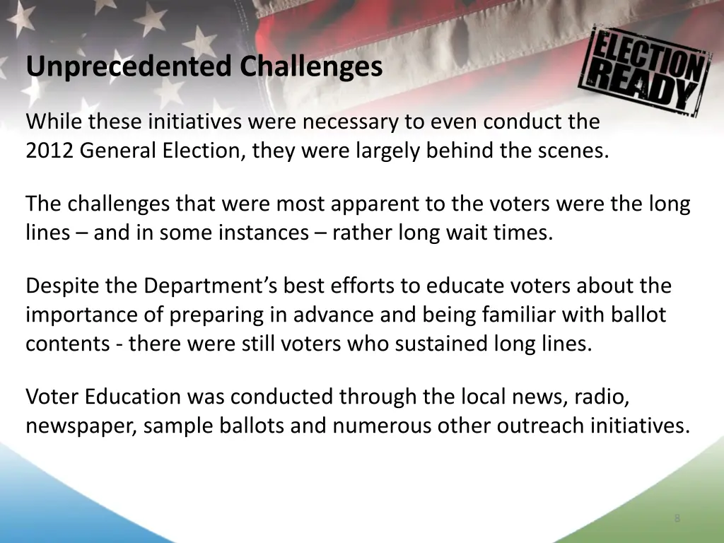 unprecedented challenges 2