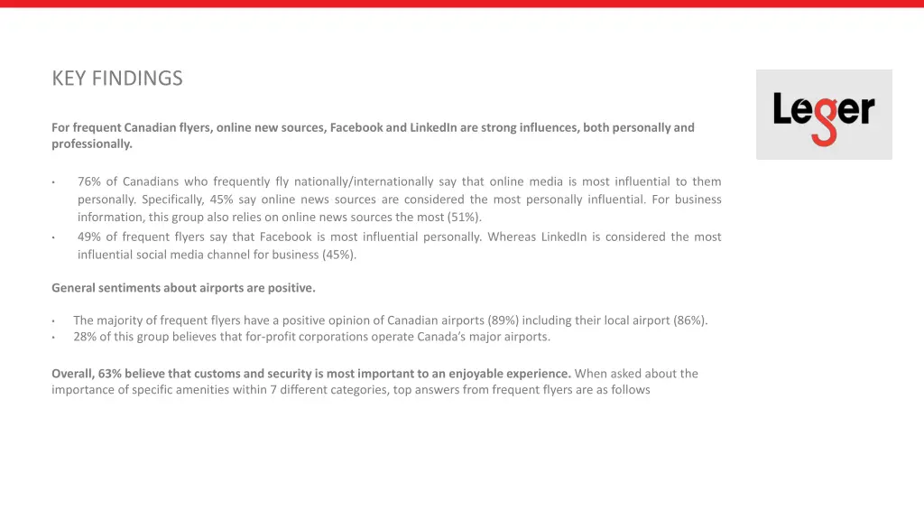 key findings