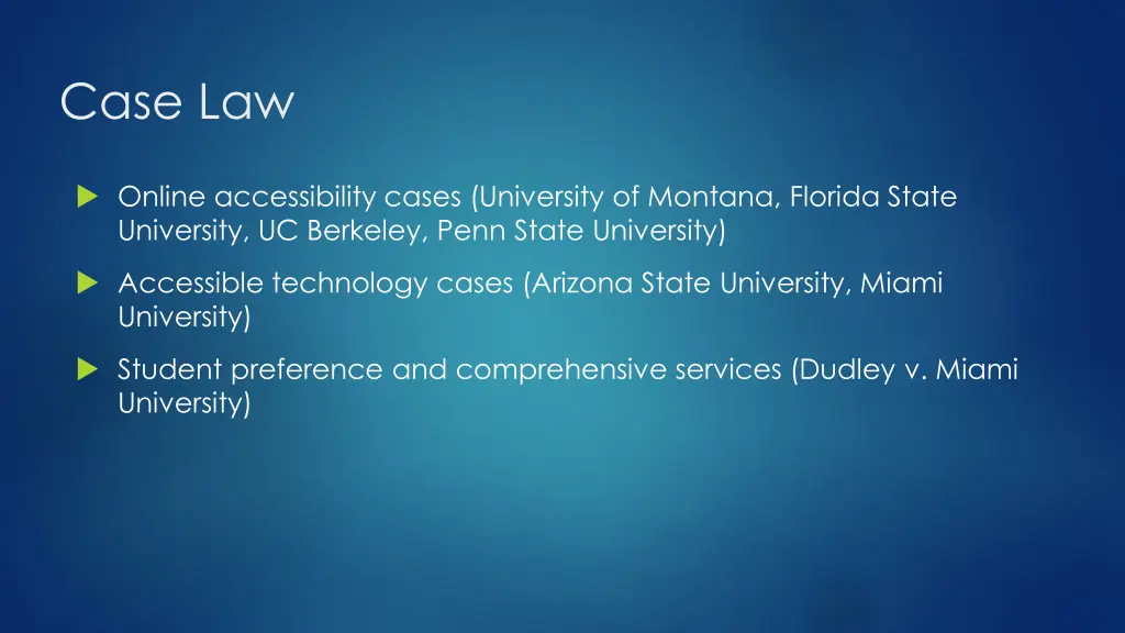 case law