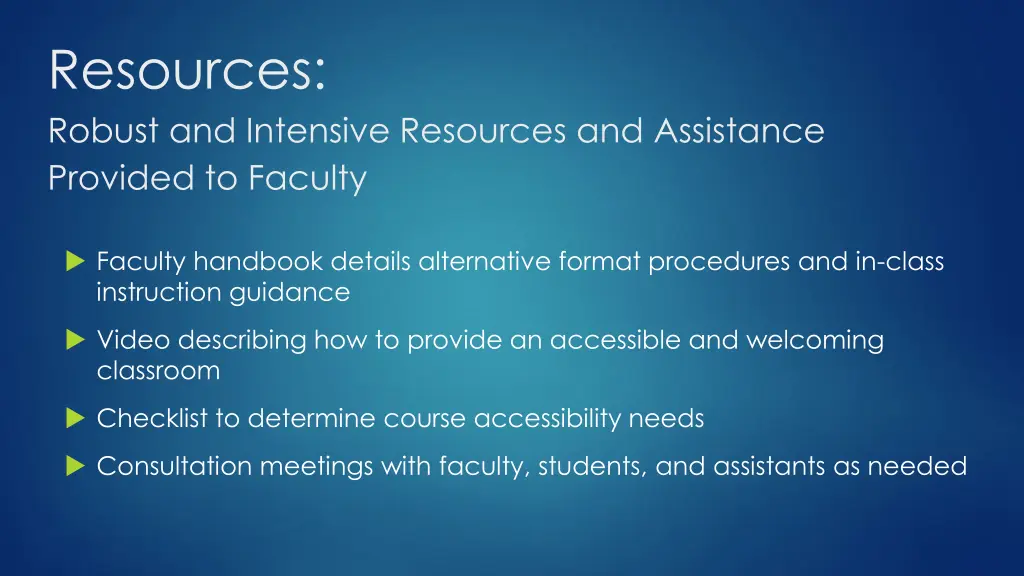 resources robust and intensive resources