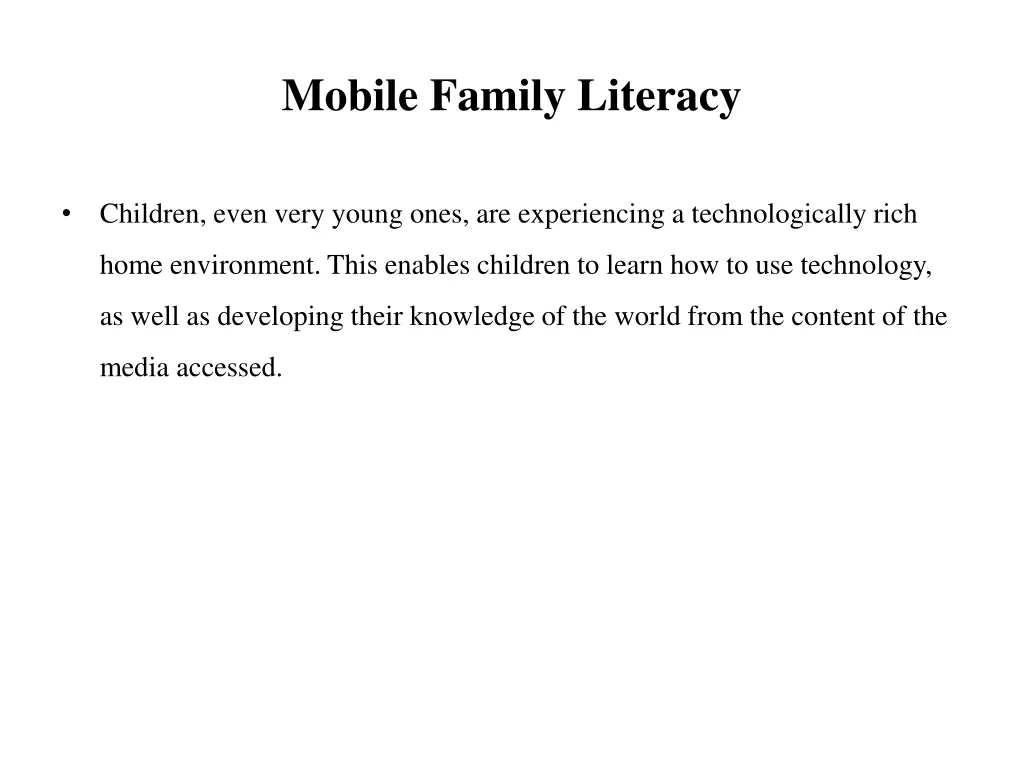 mobile family literacy