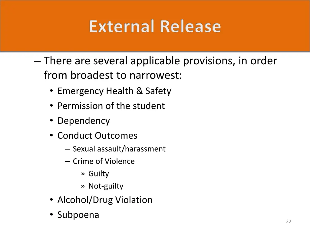 external release 1