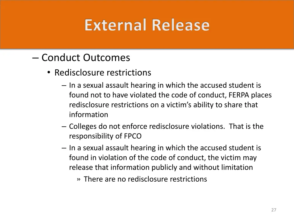 external release 6