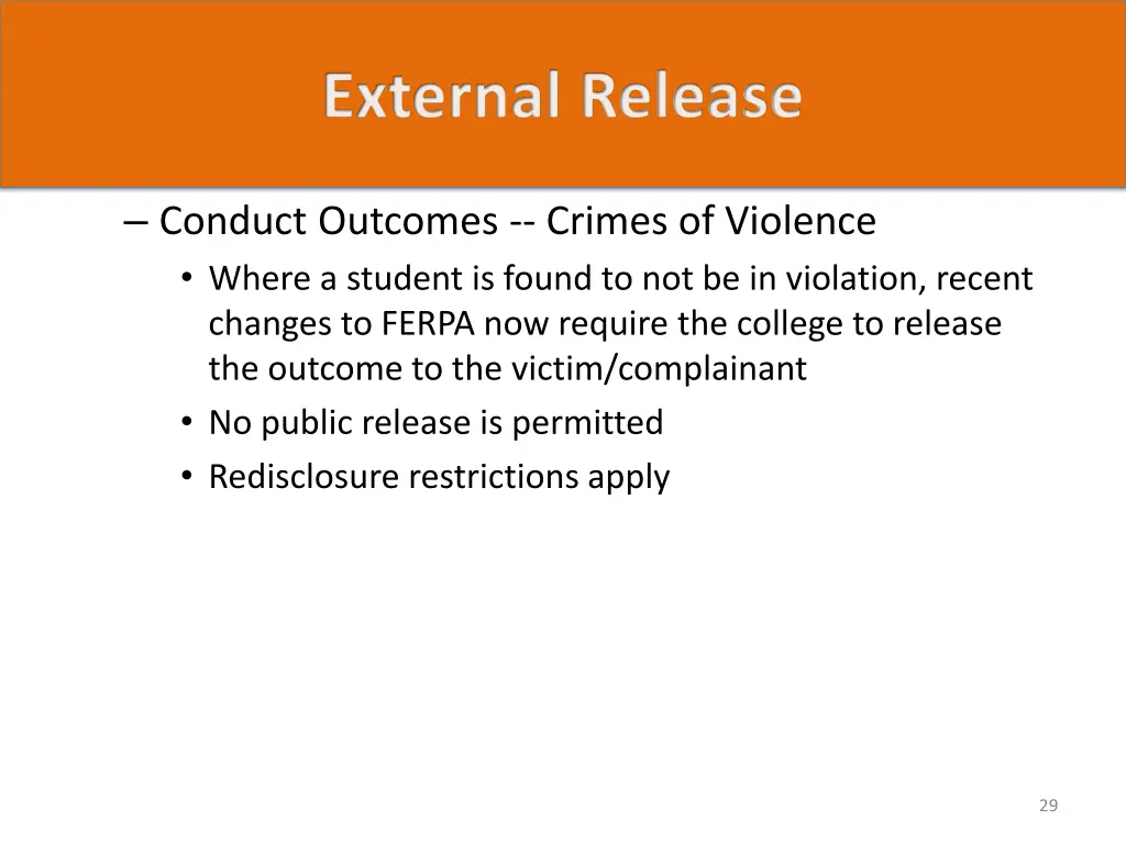 external release 8