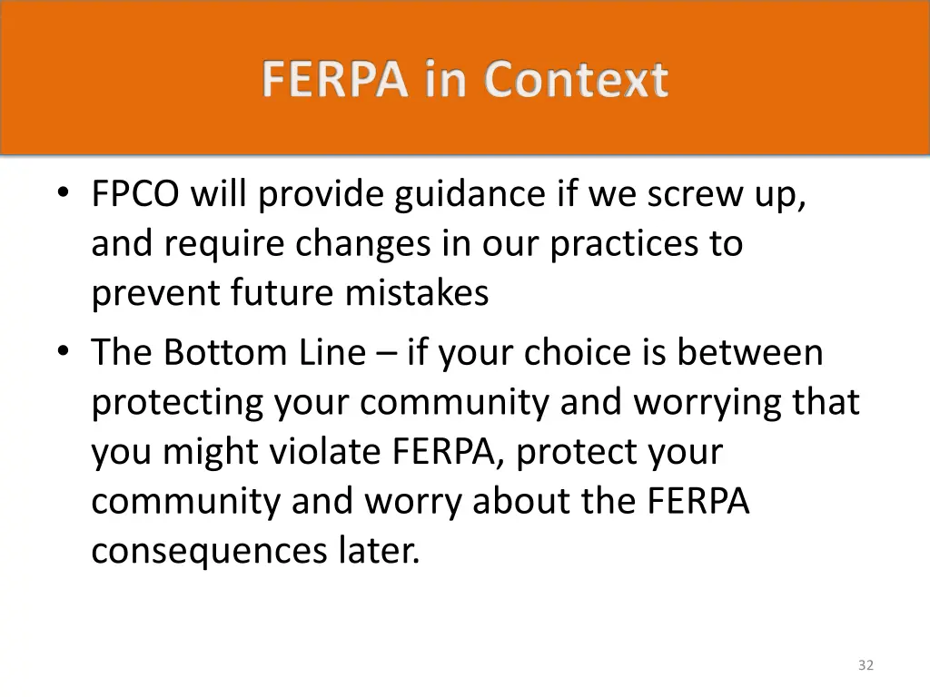 ferpa in context 1
