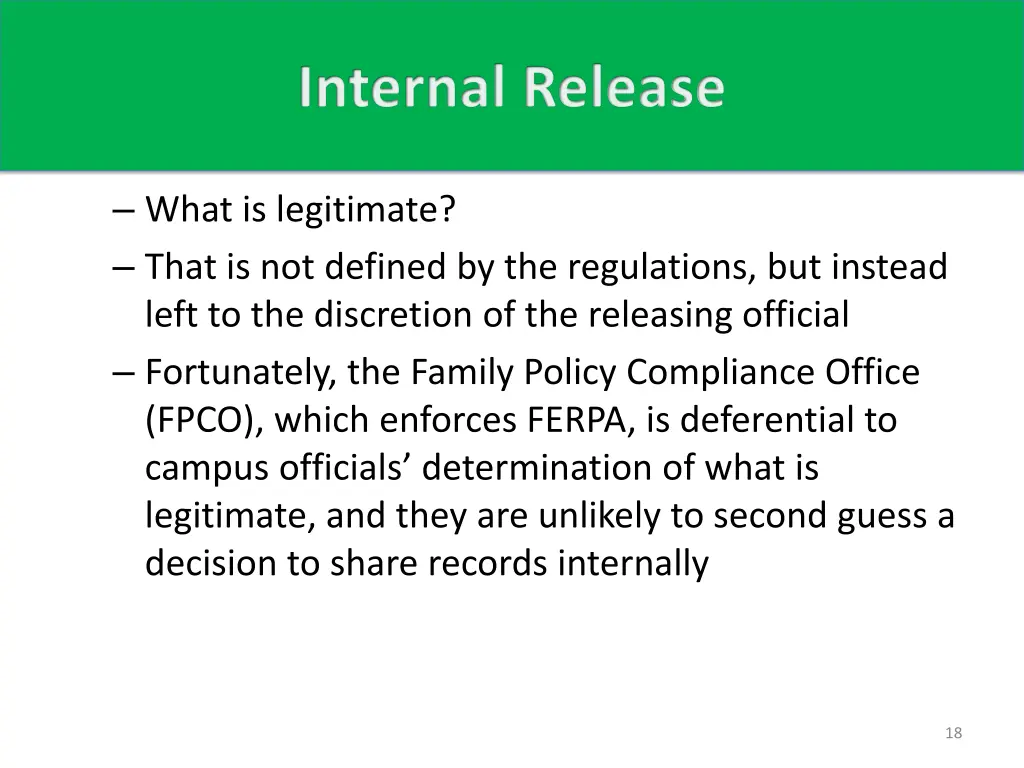 internal release 3