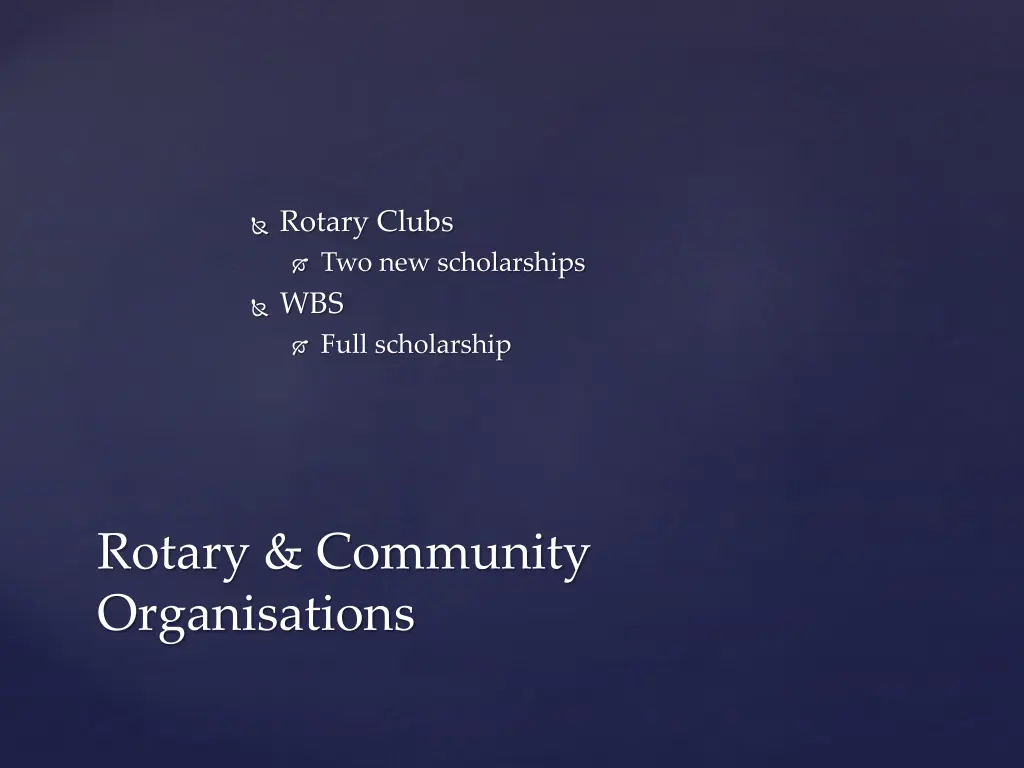 rotary clubs