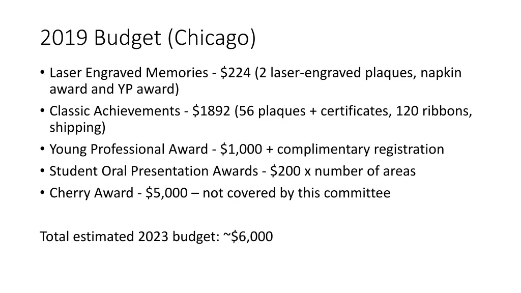 2019 budget chicago