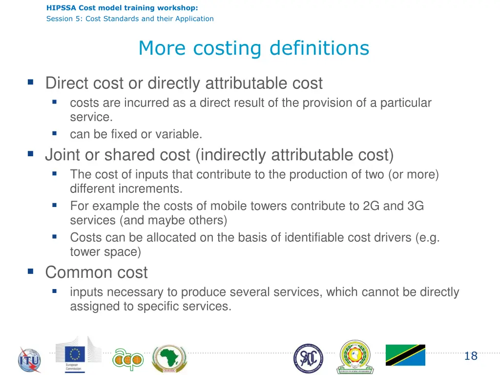 hipssa cost model training workshop session 17
