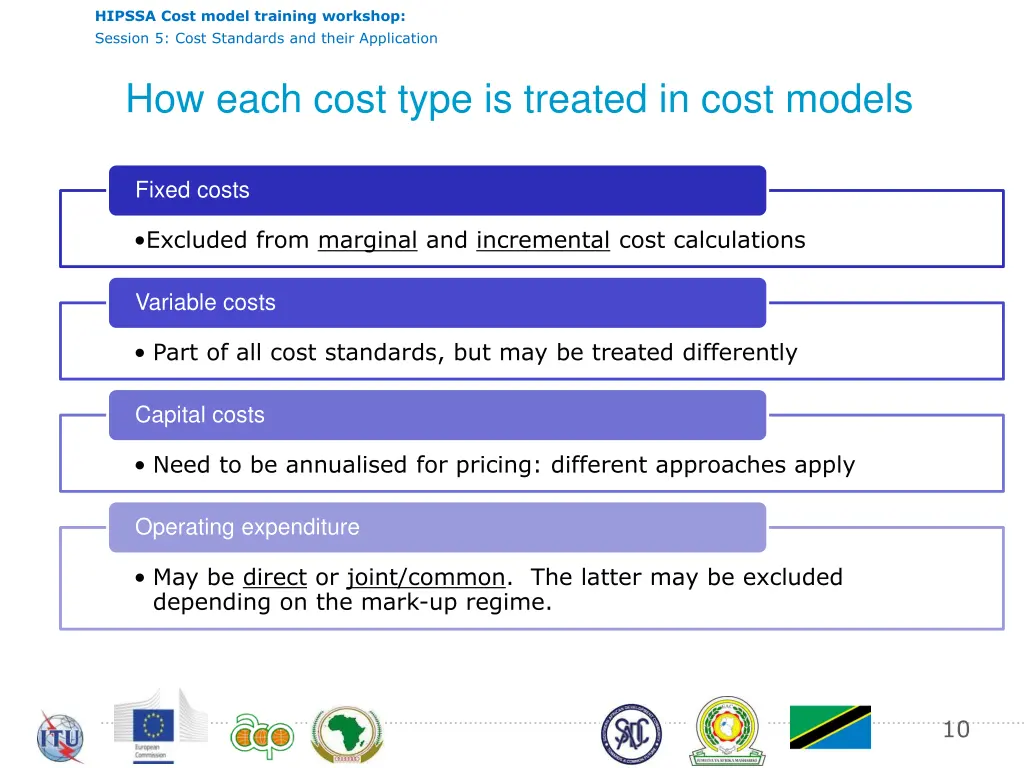 hipssa cost model training workshop session 9