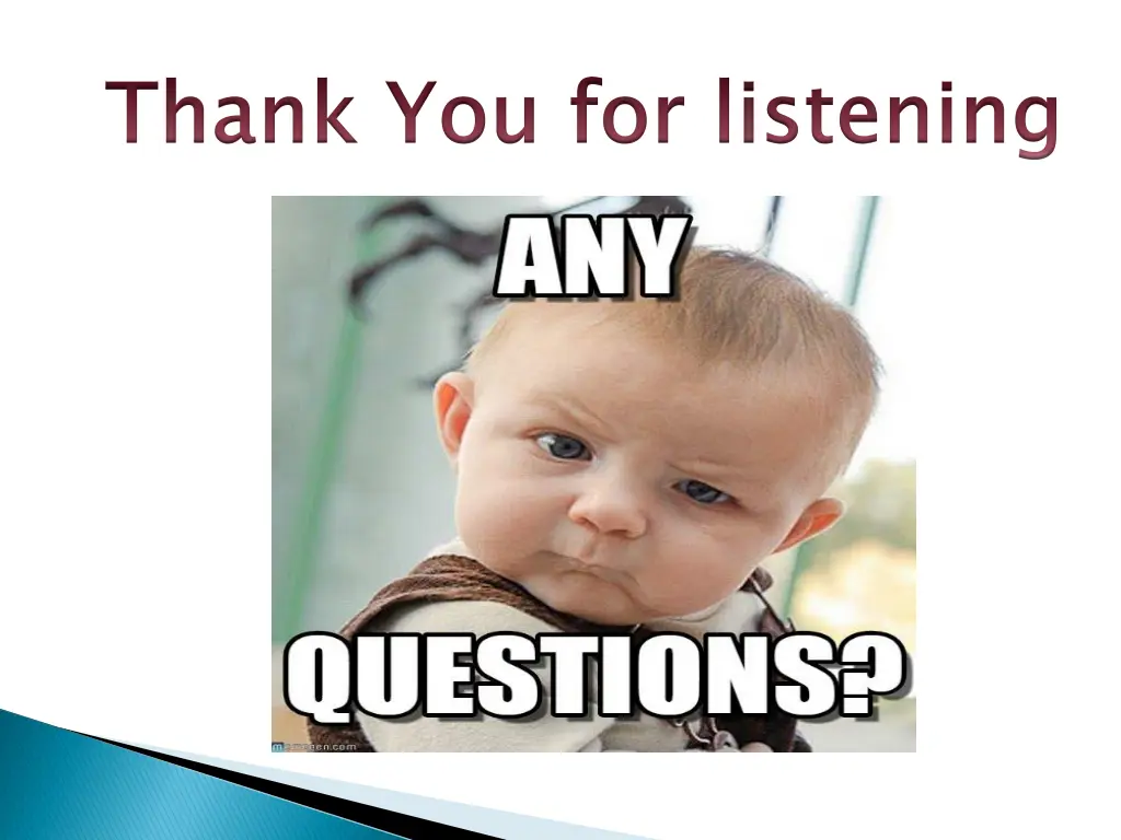 thank you for listening