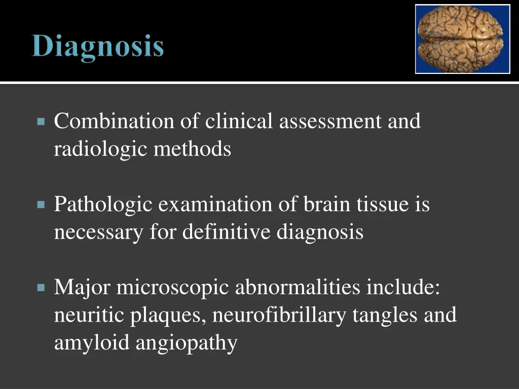 combination of clinical assessment and radiologic