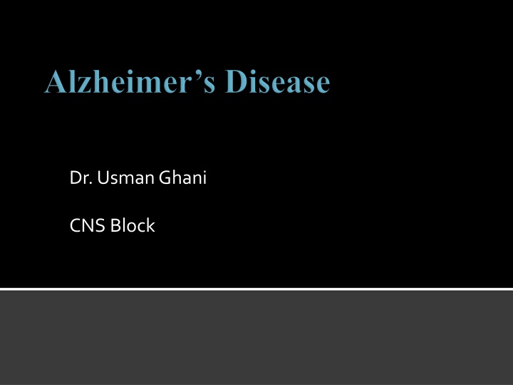 dr usman ghani