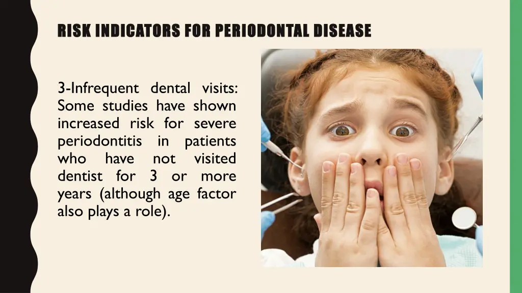 risk indicators for periodontal disease risk 3