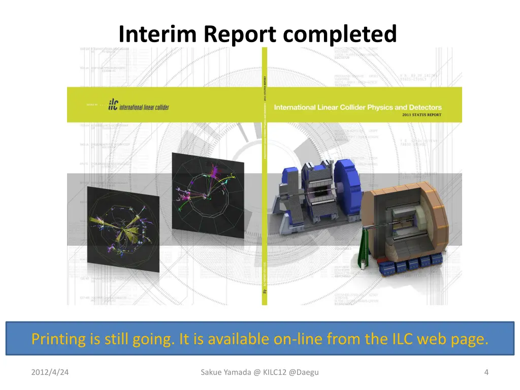 interim report completed