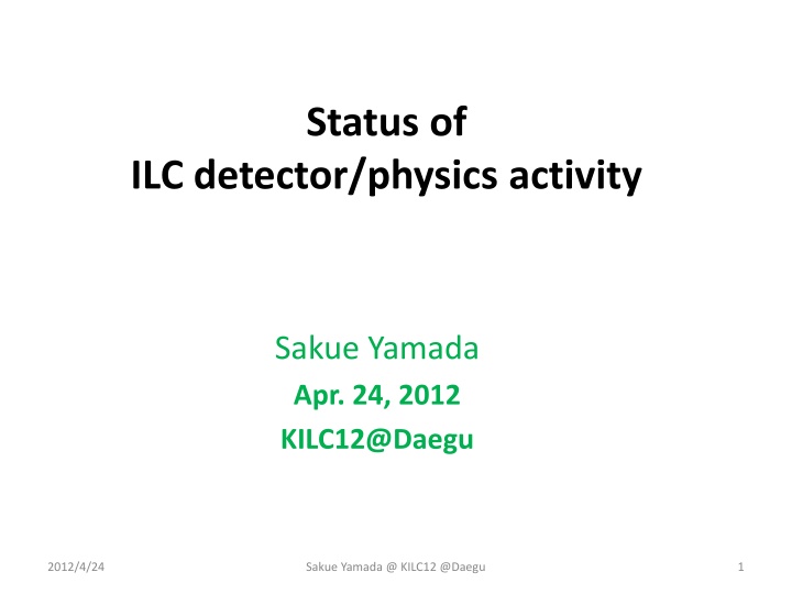 status of