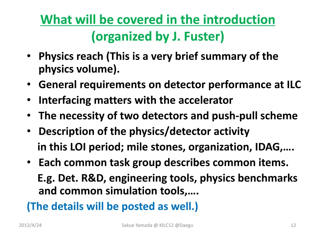what will be covered in the introduction