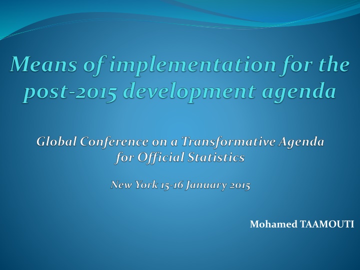 mohamed taamouti