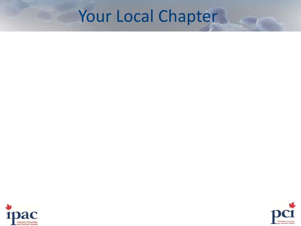 your local chapter