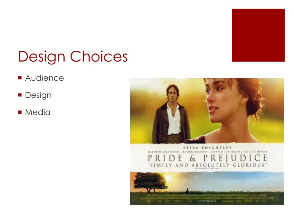design choices