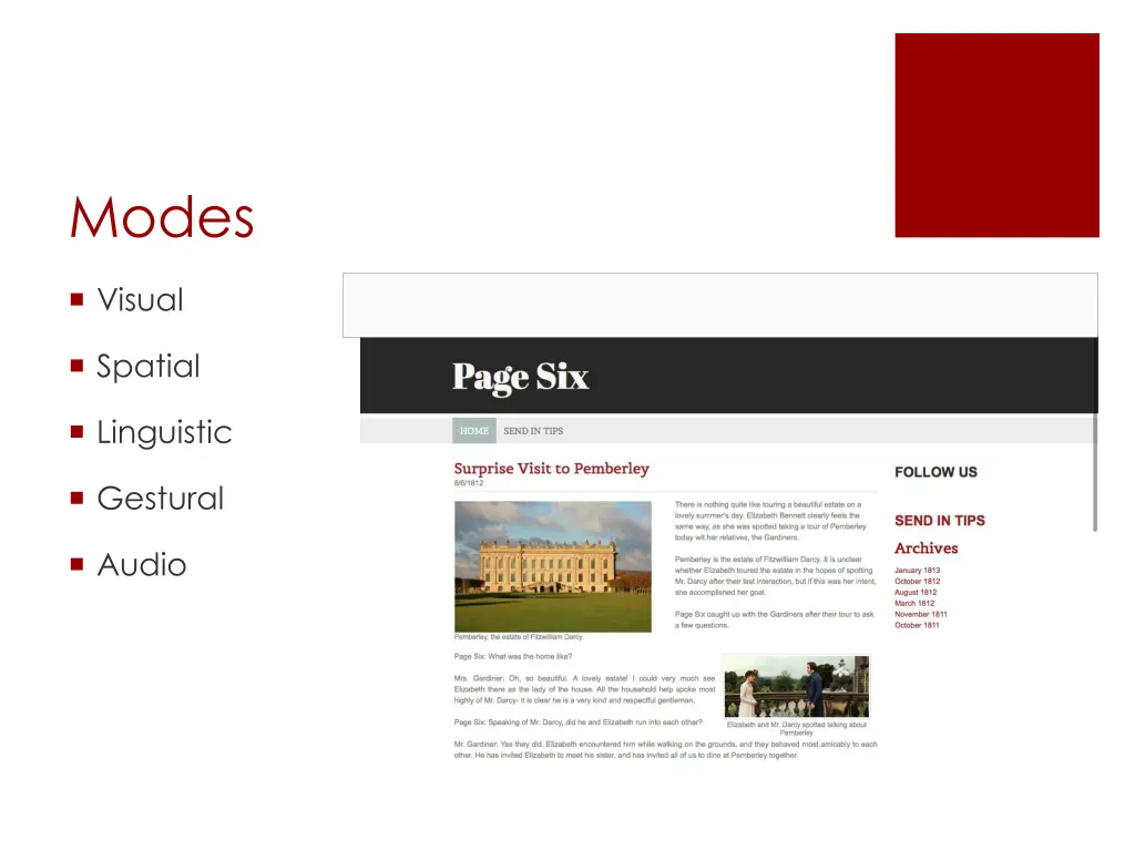 modes