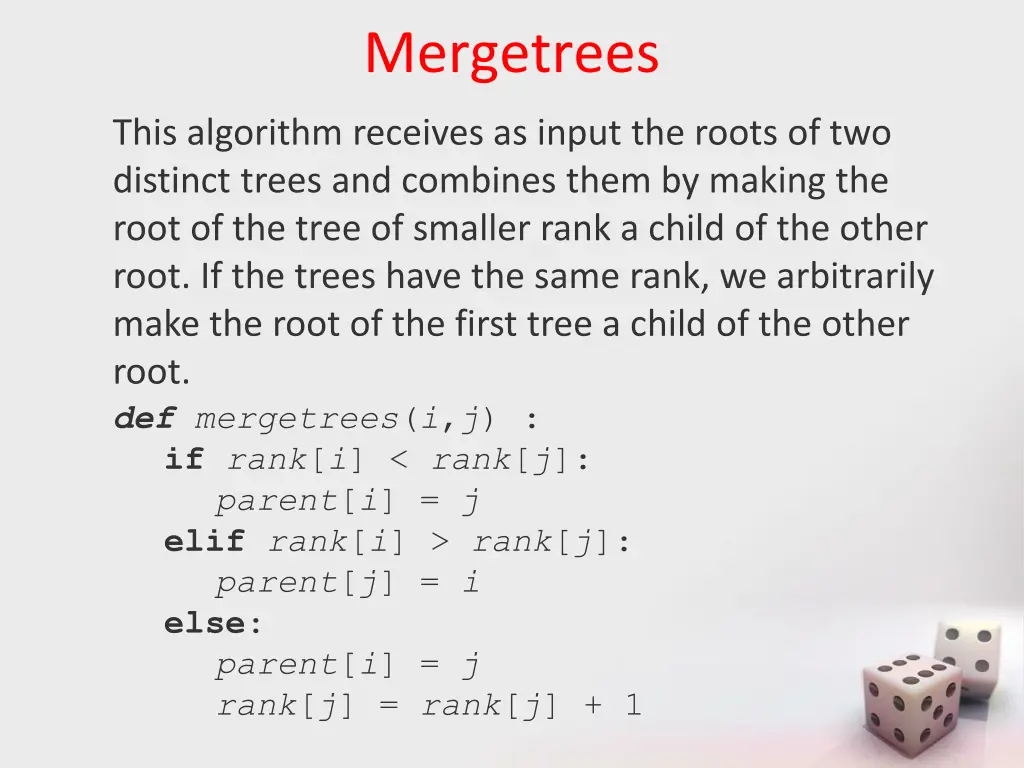 mergetrees