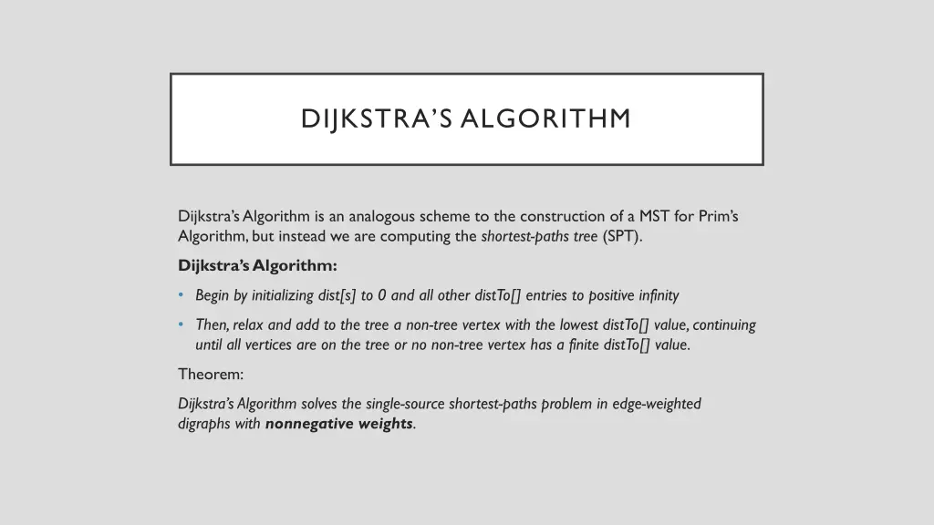 dijkstra s algorithm 1