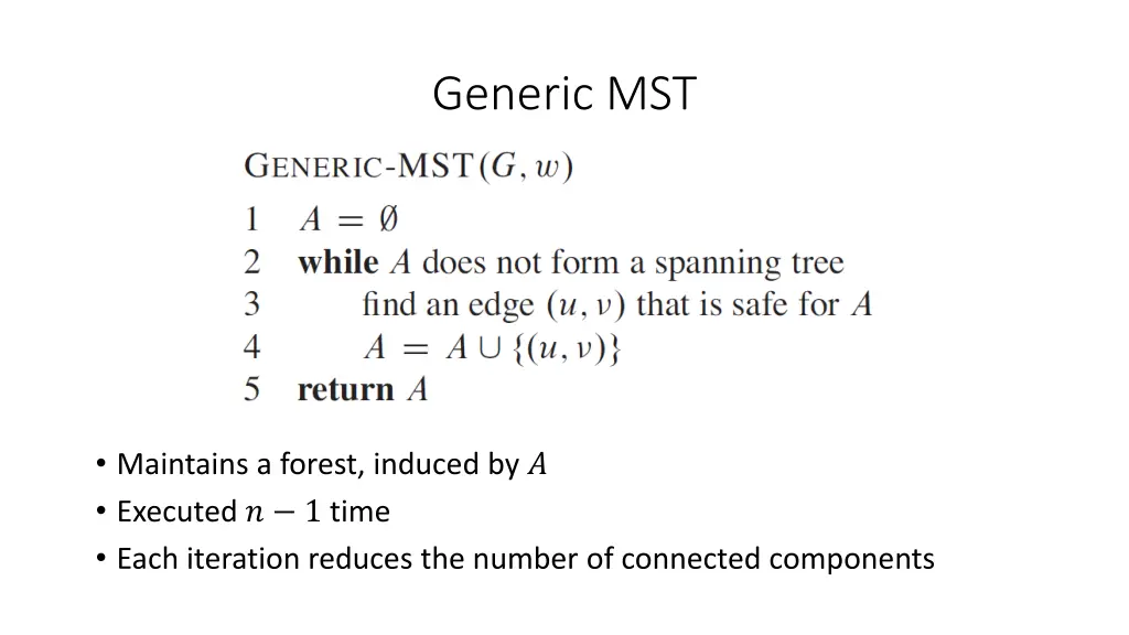 generic mst 1