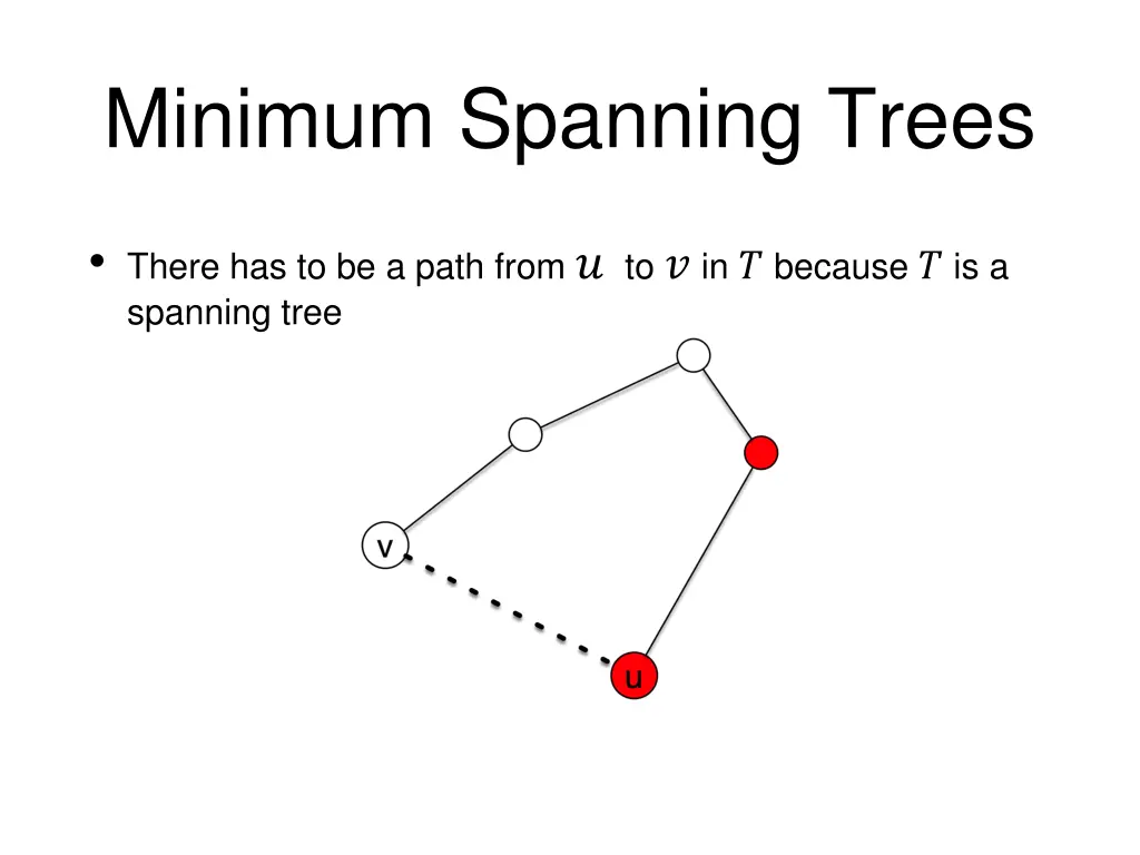 minimum spanning trees 13