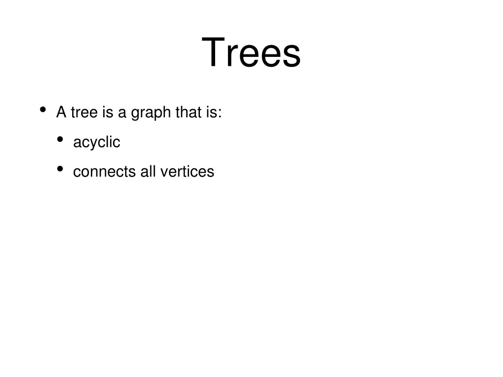 trees